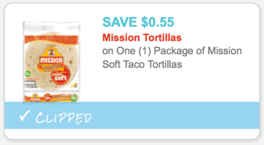 mission tortillas coupons