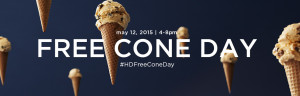 Haagen Dazs Free cone Day