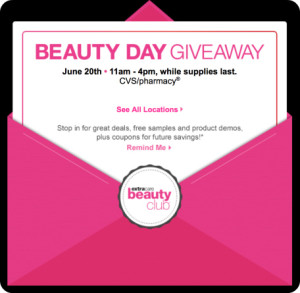 cvs beauty day giveaway