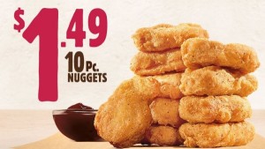 burger king chicken nugets