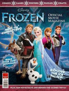 disney frozen magazine