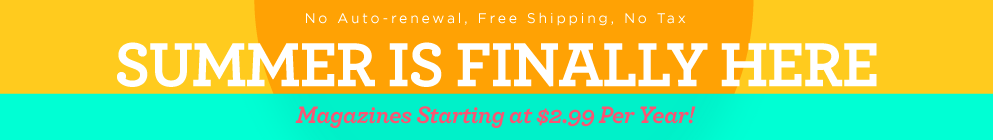 summer magazine sale