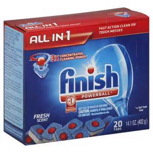 finish dishwashing detergent