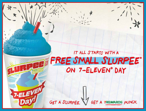 free small slurpee