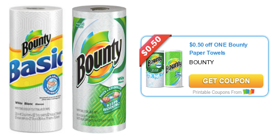 bounty coupons