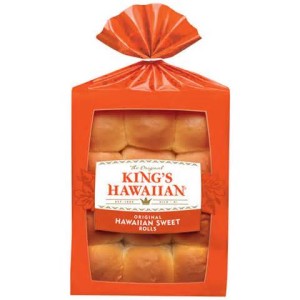 kings hawaiian sweet rolls