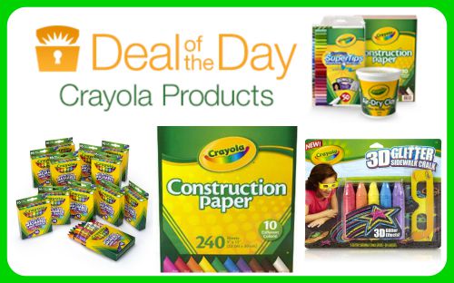 amazon crayola deal of the day
