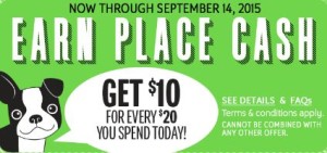 childrens place cash