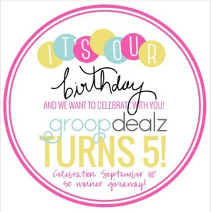 groopdealz bday giveaway