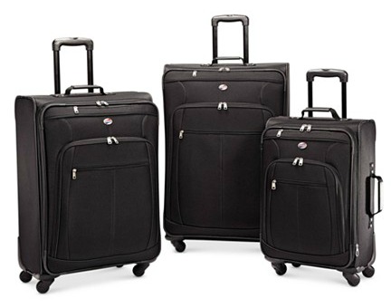 american tourist 3-piece luggage