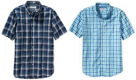 men short sleeve shirt