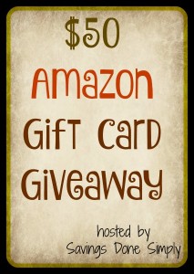 50 amazon gift card giveaway
