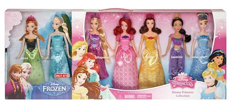 disney princesses 7 pack