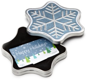 snowflake gift card