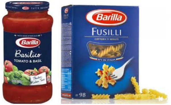 barilla sauce pasta