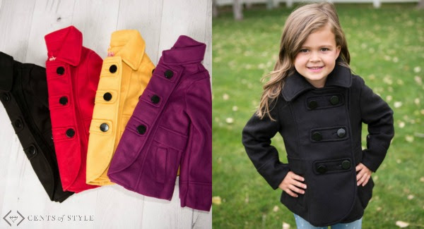 kids peacoats