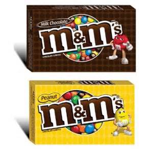 m&m theater candy