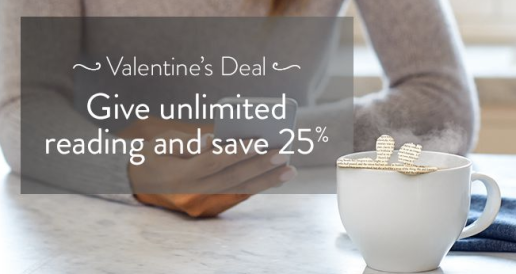 kindle valentine deal