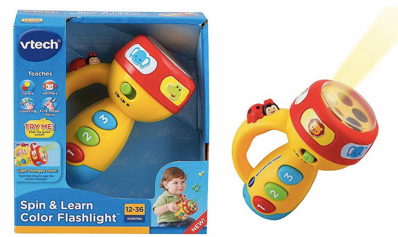 vtech spin learn flashlight
