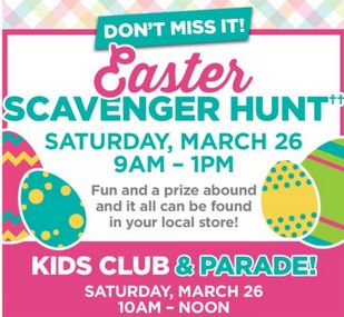 michaels easter egg hunt