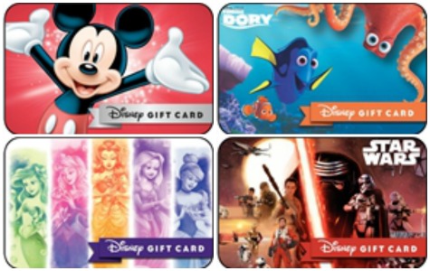 disney gift cards