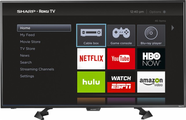 sharp roku tv