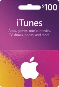 itunes gift card