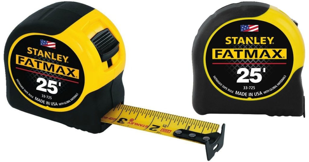 stanley tape measure