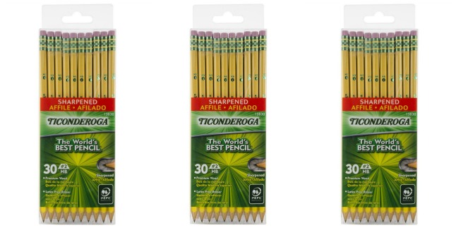 ticonderoga pre-sharpened