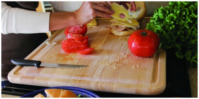 wooden cutting board