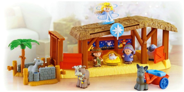 little people nativity set