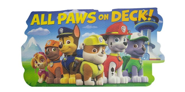 paw patrol floor puzzle