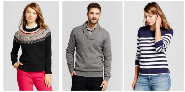 target sweaters