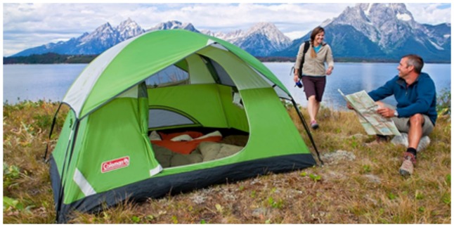 coleman tent