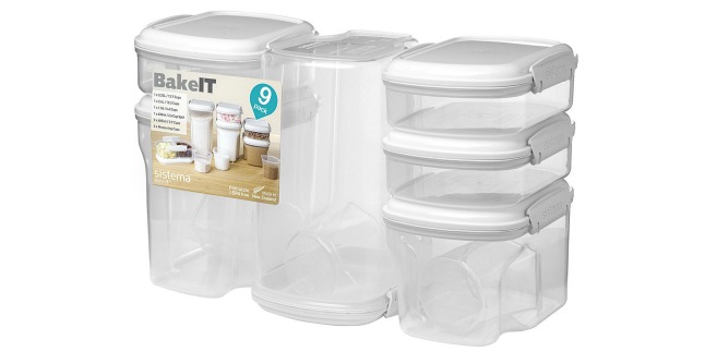 baking food storage set