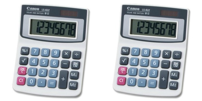 canon calculator