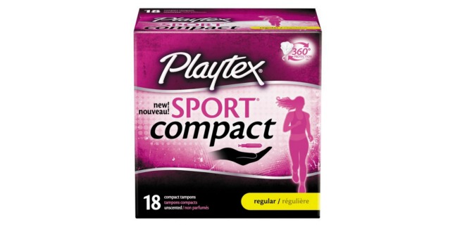 playtex sport compact tampons