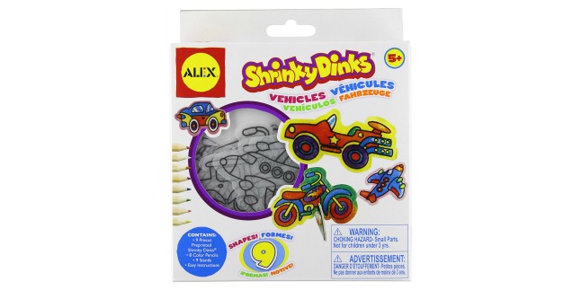 shrinky dinks vehicles