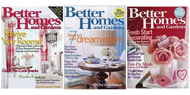 better homes gardens magazine
