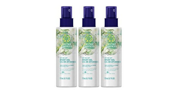 Herbal Essences spray hair gel