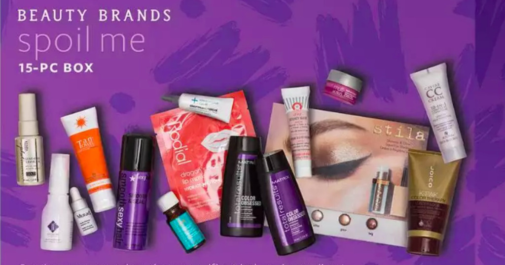 beauty brands spoil me 15 piece box