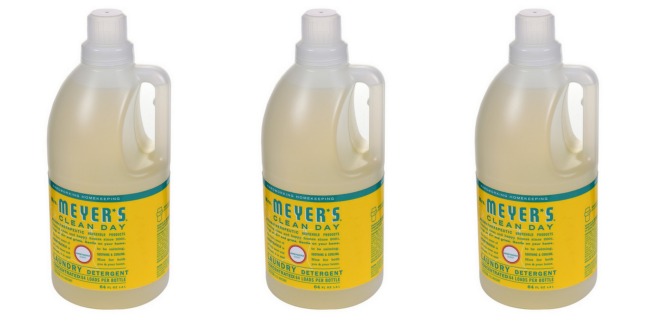 mrs meyers laundry detergent