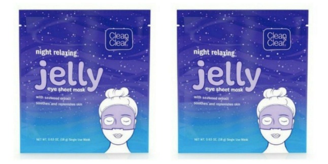 clean clear jelly eye mask
