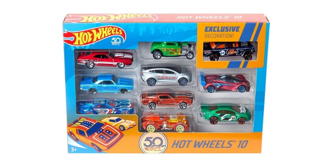 hot wheels 50 anniversary