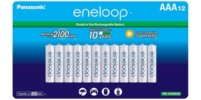 AAA rechargeable batteries