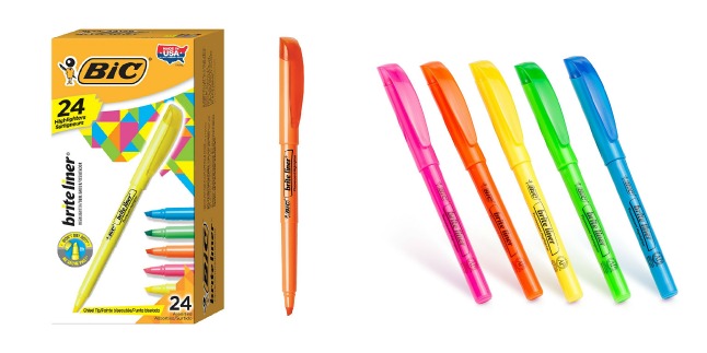 BIC highlighters