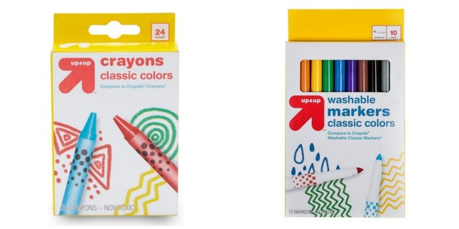 up up crayons markers