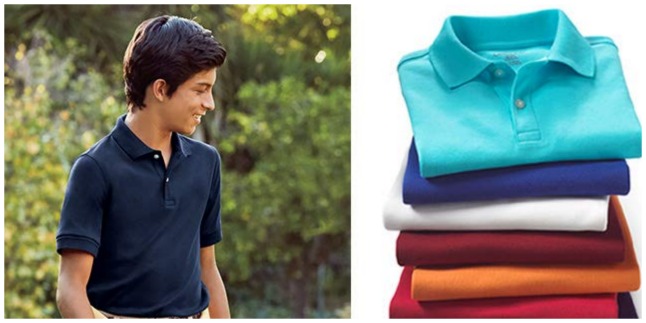 polo shirts