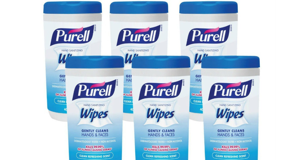 purell hand sanitizing wipes