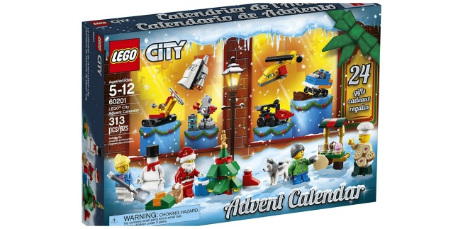 LEGO city advent calendar